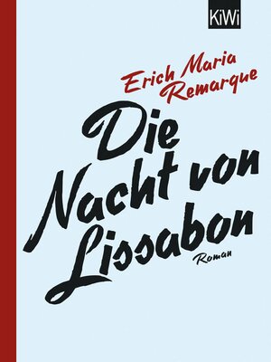 cover image of Die Nacht von Lissabon